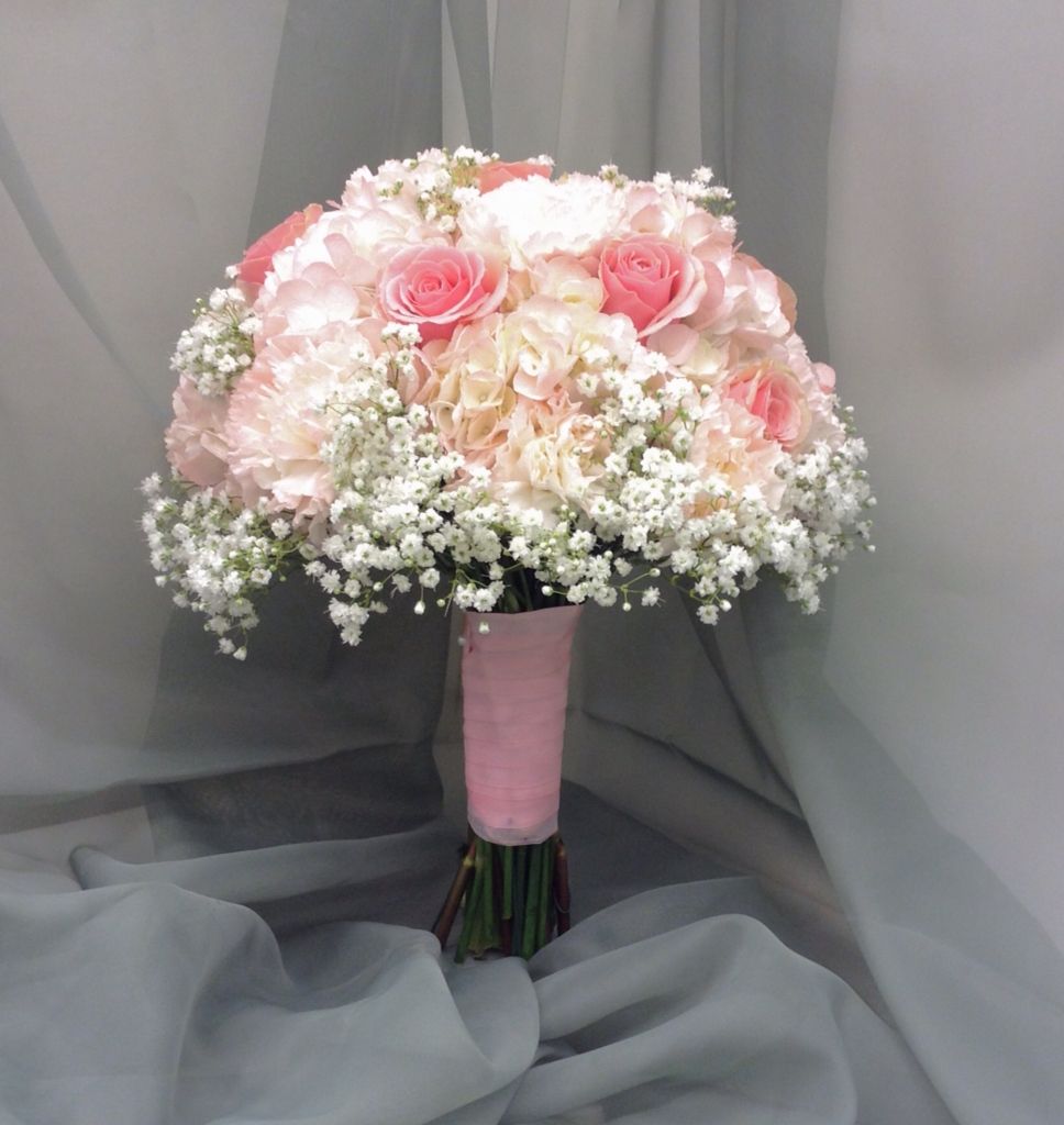Hoa cẩm chướng cùng hoa baby đẹp