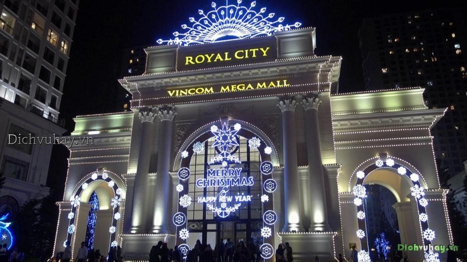 Royal City, Royal City Nguyễn Trãi, địa điểm đi chơi, địa điểm đi chơi Hà Nội, giá vé Royal City, địa điểm chụp hình, du lich Hà Nội