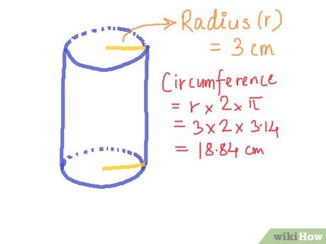 Tiêu đề ảnh Find the Surface Area of Cylinders Step 5