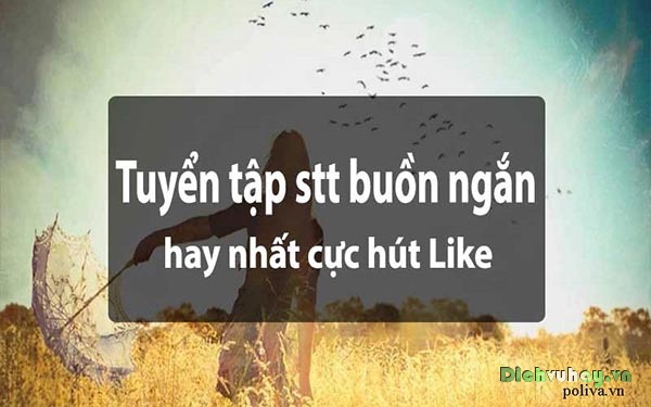 STT buồn hay nhất 2020 hợp tâm trạng đăng Facebook thu triệu like